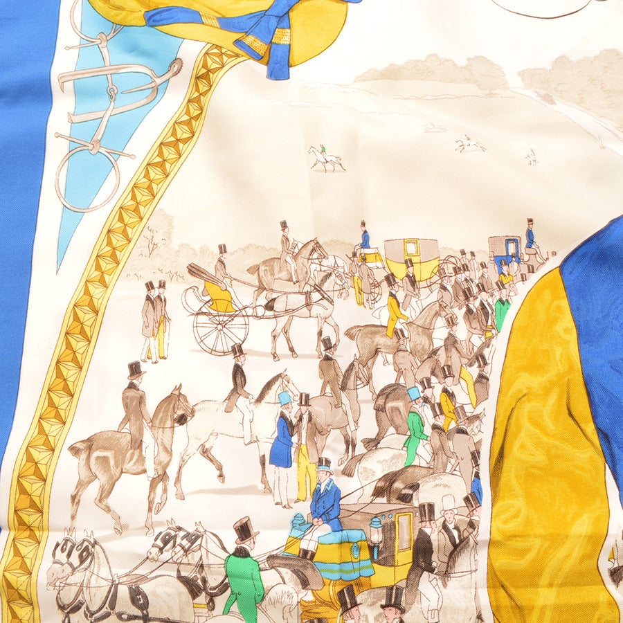 Hermes Silk Scarf - 
