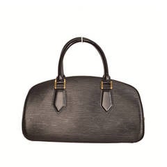 Louis Vuitton Black Epi Leather Jasmine Shoulder Handbag