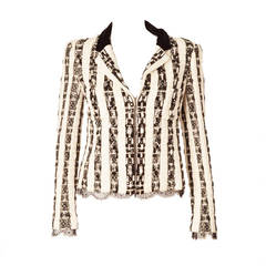 Chanel Lesage Embroidered Jacket with Swarovski Crystals