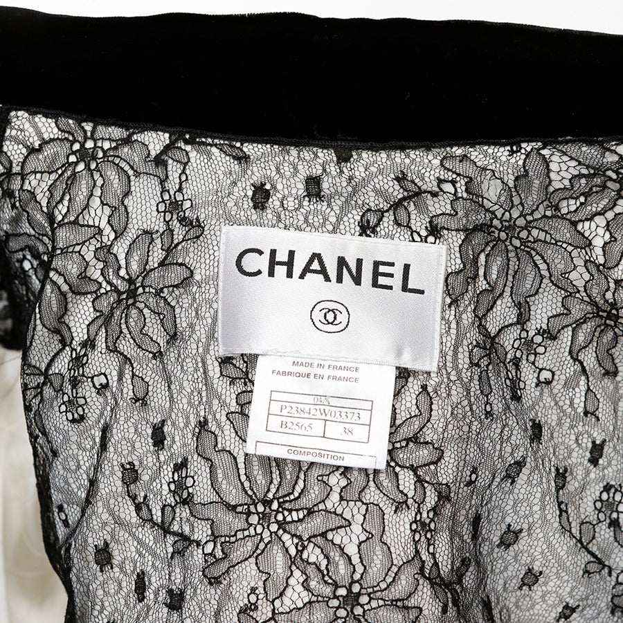 Chanel Lesage Embroidered Jacket with Swarovski Crystals For Sale 6