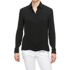 Chanel Silk Crepe Blouse