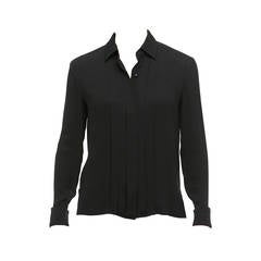 Chanel Silk Crepe Blouse