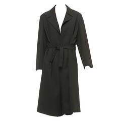 Chanel Black Trench Coat