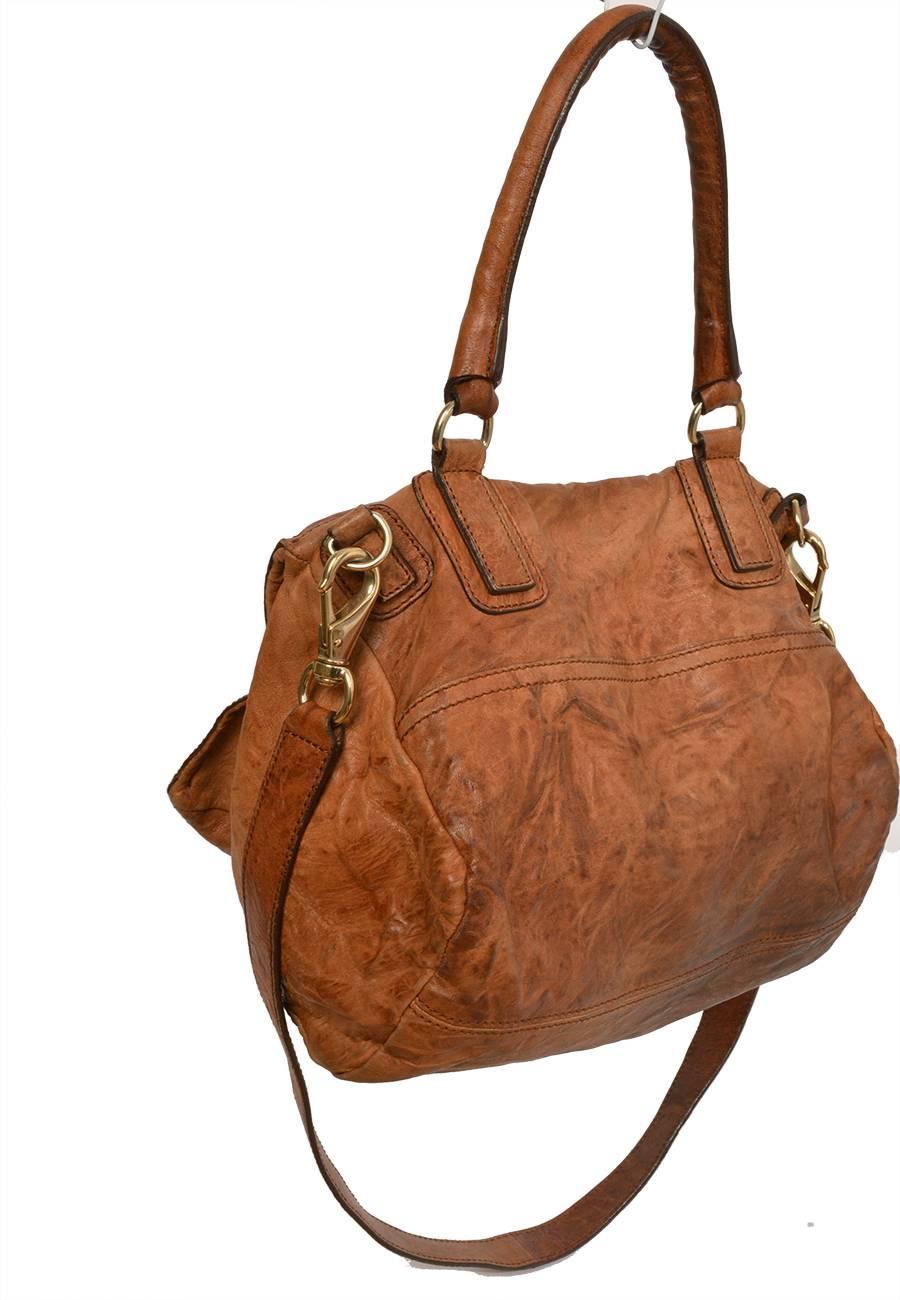 Givenchy Brown Leather Pandora Bag 1