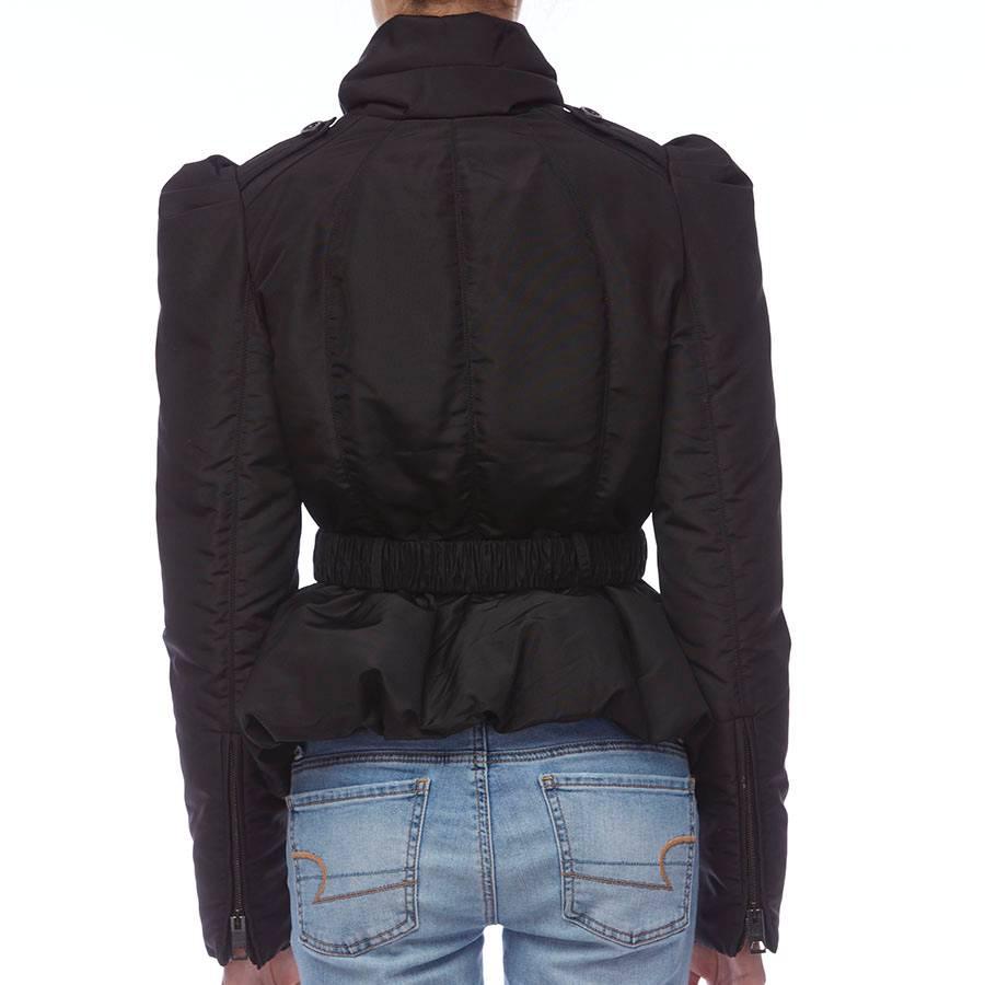 Women's Burberry Prorsum Black Puffer Jacket For Sale