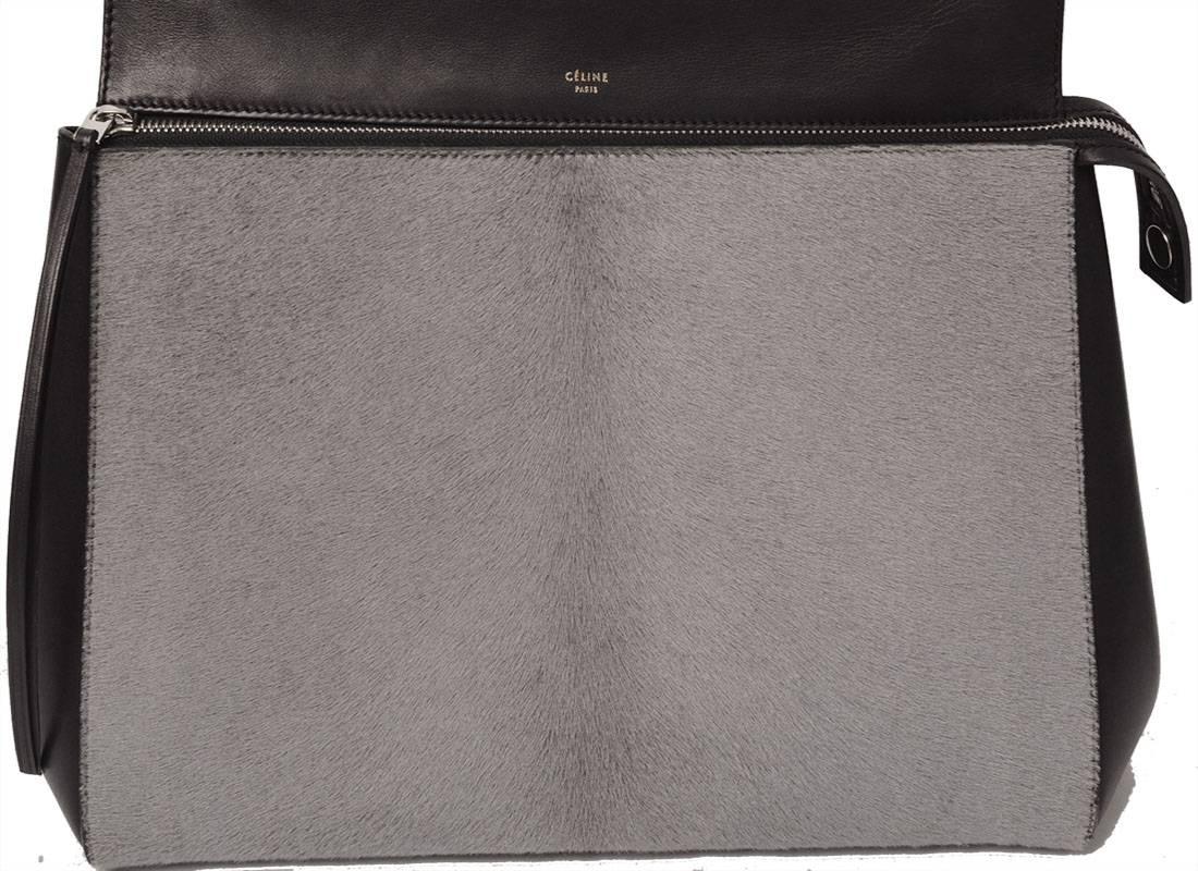 Céline Ponyhair Edge Bag In Good Condition For Sale In Toronto, Ontario