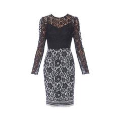 Dolce & Gabbana Lace & Silk Dress