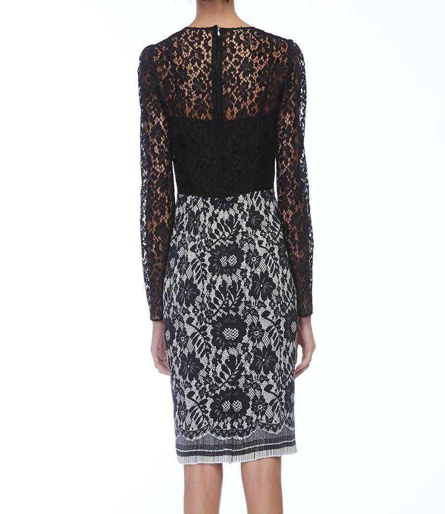 Women's Dolce & Gabbana Lace & Silk Dress For Sale