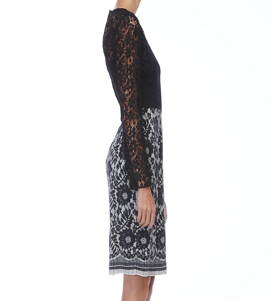 Dolce & Gabbana Lace & Silk Dress For Sale 1