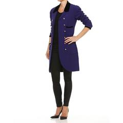 Chanel Royal Purple Coat