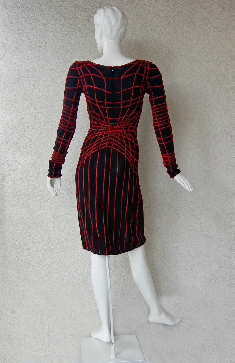 Rare Thierry Mugler Couture Spider Dress As Seen on the Runway In Excellent Condition In Los Angeles, CA