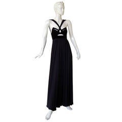 Vintage Rare Showpiece for movie "Indecent Proposal" Thierry Mugler Dress Demi Moore