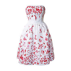 Oscar de la Renta Summer Late Day Evening Party Dress 9