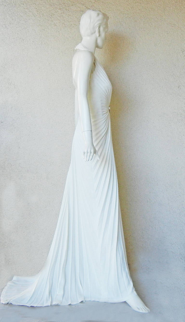 mugler gown