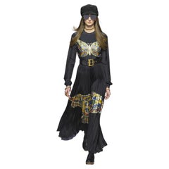 Christian Dior Runway Gilded Butterfly Evening Dress