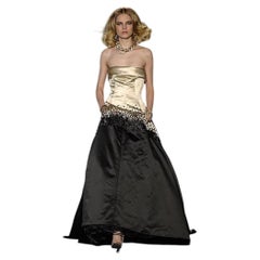 Roberto Cavalli F/W 2008 Runway Dramatic Ballgown Dress