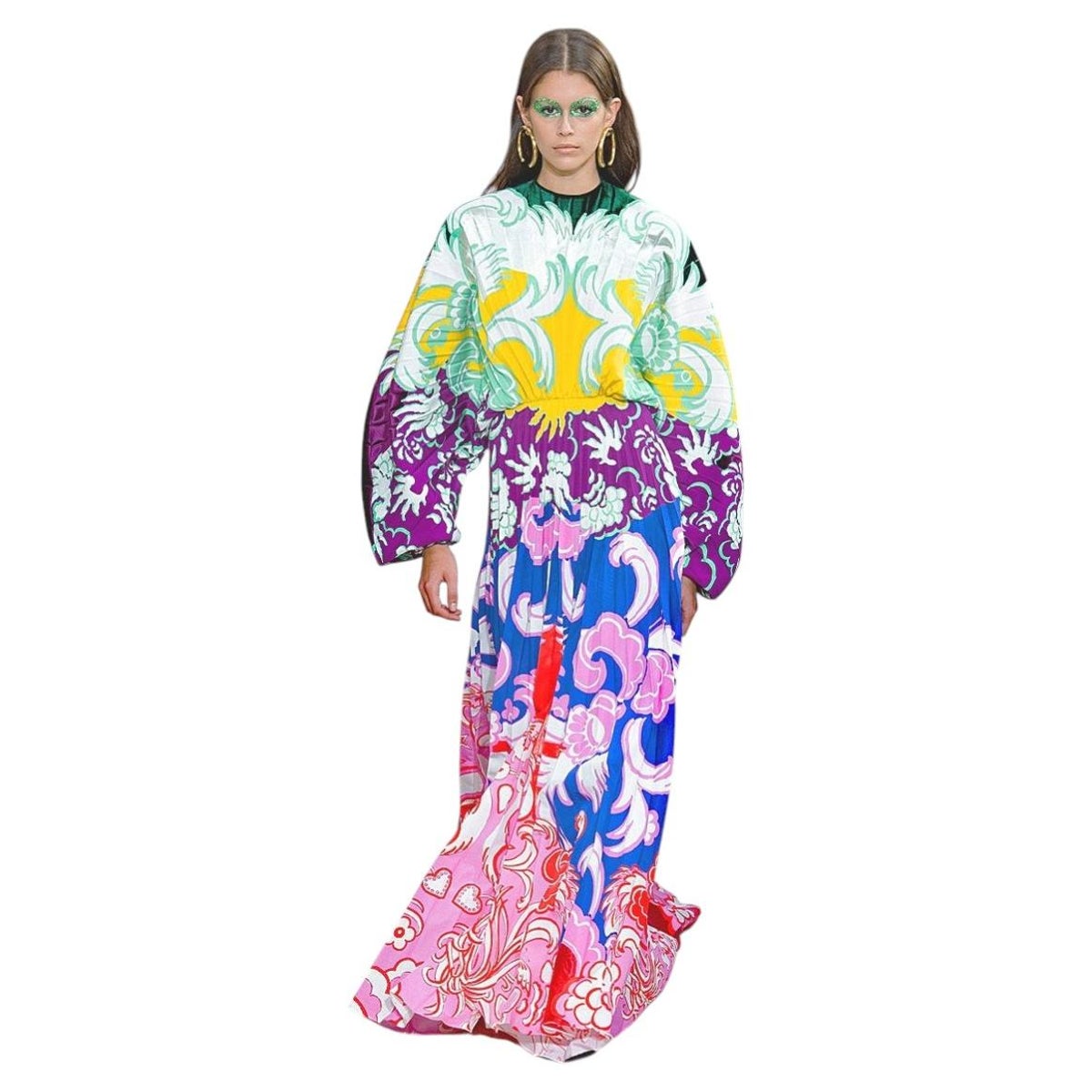 Valentino Matisse & Gauguin Print Demi-Couture Gown, 2019