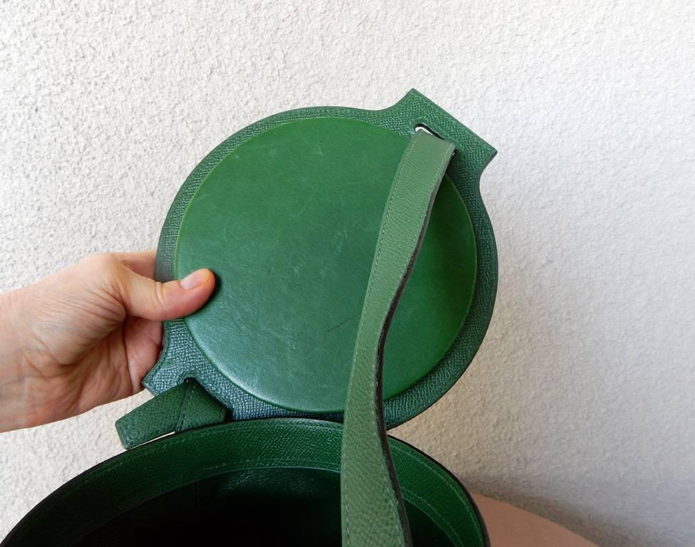 Women's Rare Hermes Farming Bucket Shoulder Strap Bag