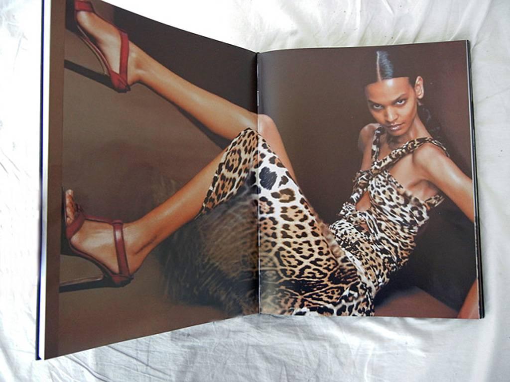  Tom Ford for Saint Laurent 2002 Leopard Cut-Out Wrap Silk Dress  Most Wanted! 4