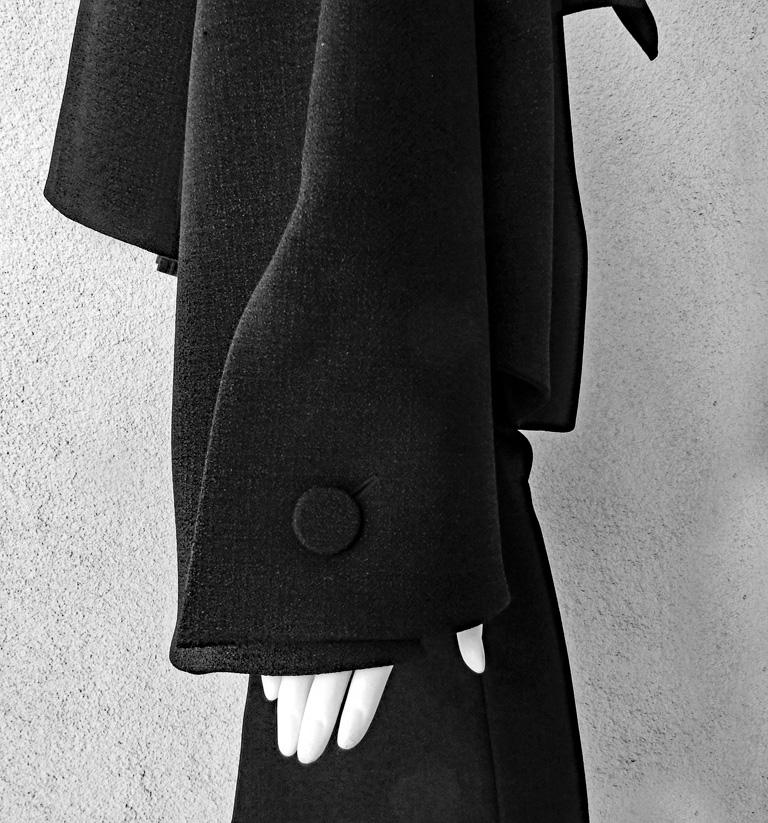 Black Christian Dior Look #1 Runway Fall 2013 Hi Fashion Jacket & Skirt Suit