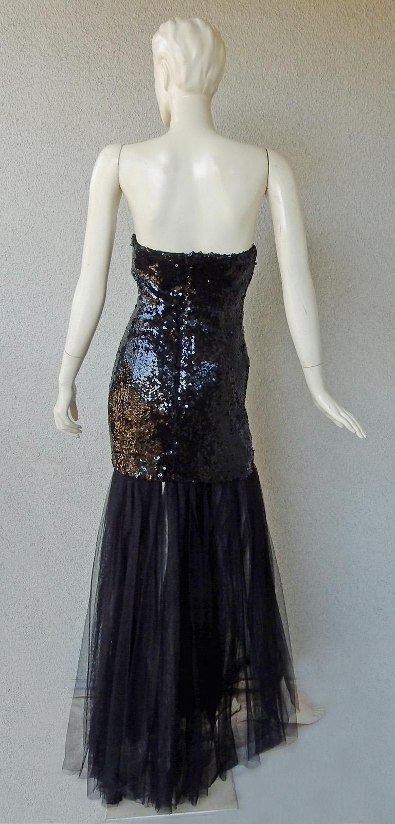 mugler mermaid dress Mugler Magic Diving deep into the archive to bring you this iconic pairing: the metallic Sirene gown from Thierry Mugler's Spring/Summer 1989 Collection, shimmering like a goddess of the sea