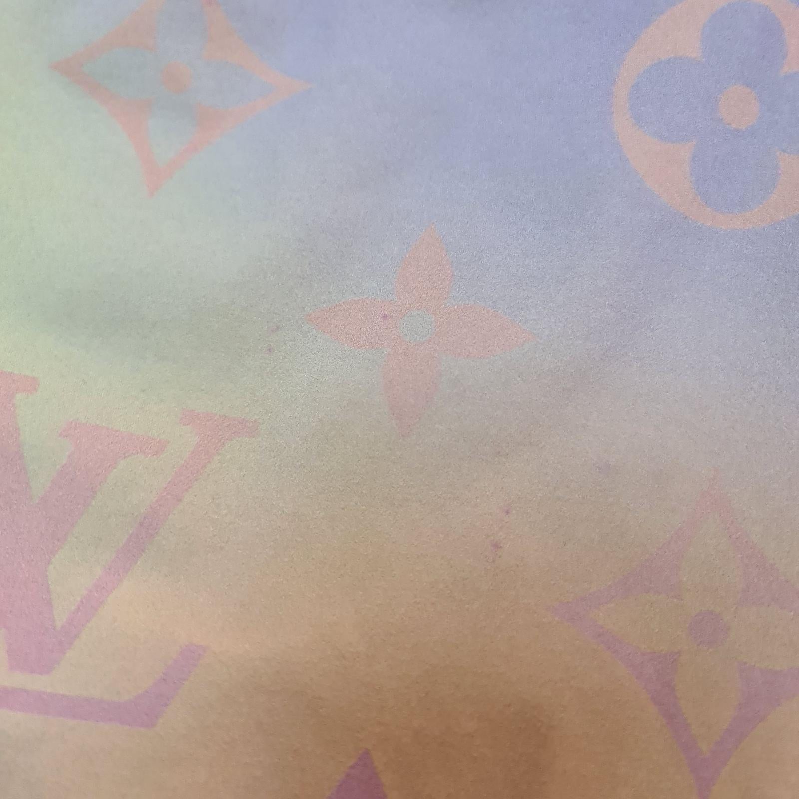 Louis Vuitton Monogram Gradient Cut-Out Badeanzug Sz Small im Angebot 2