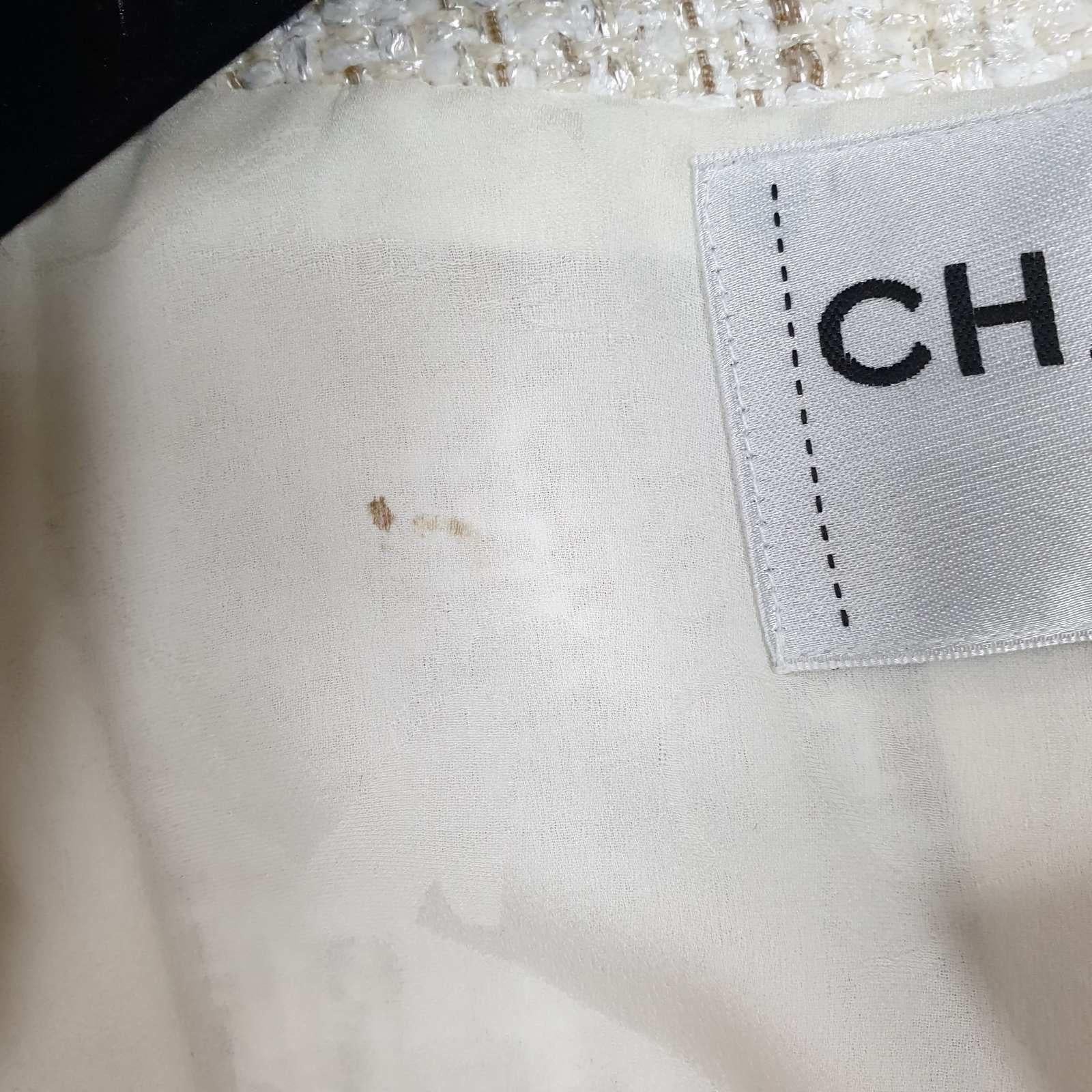 Chanel 2018 Paris Hambourg Ensemble tailleur jupe veste Sz 44 Excellent état - En vente à Krakow, PL