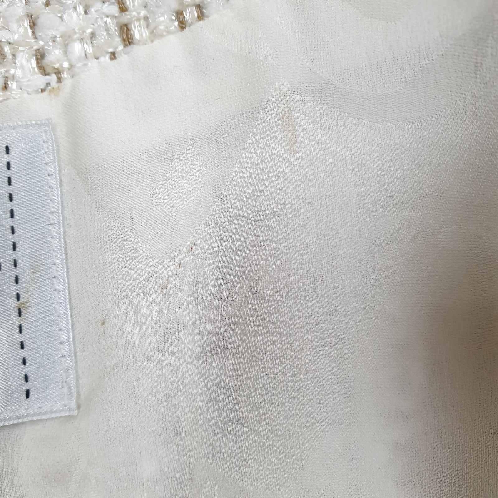 Chanel 2018 Paris Hambourg Ensemble tailleur jupe veste Sz 44 en vente 3