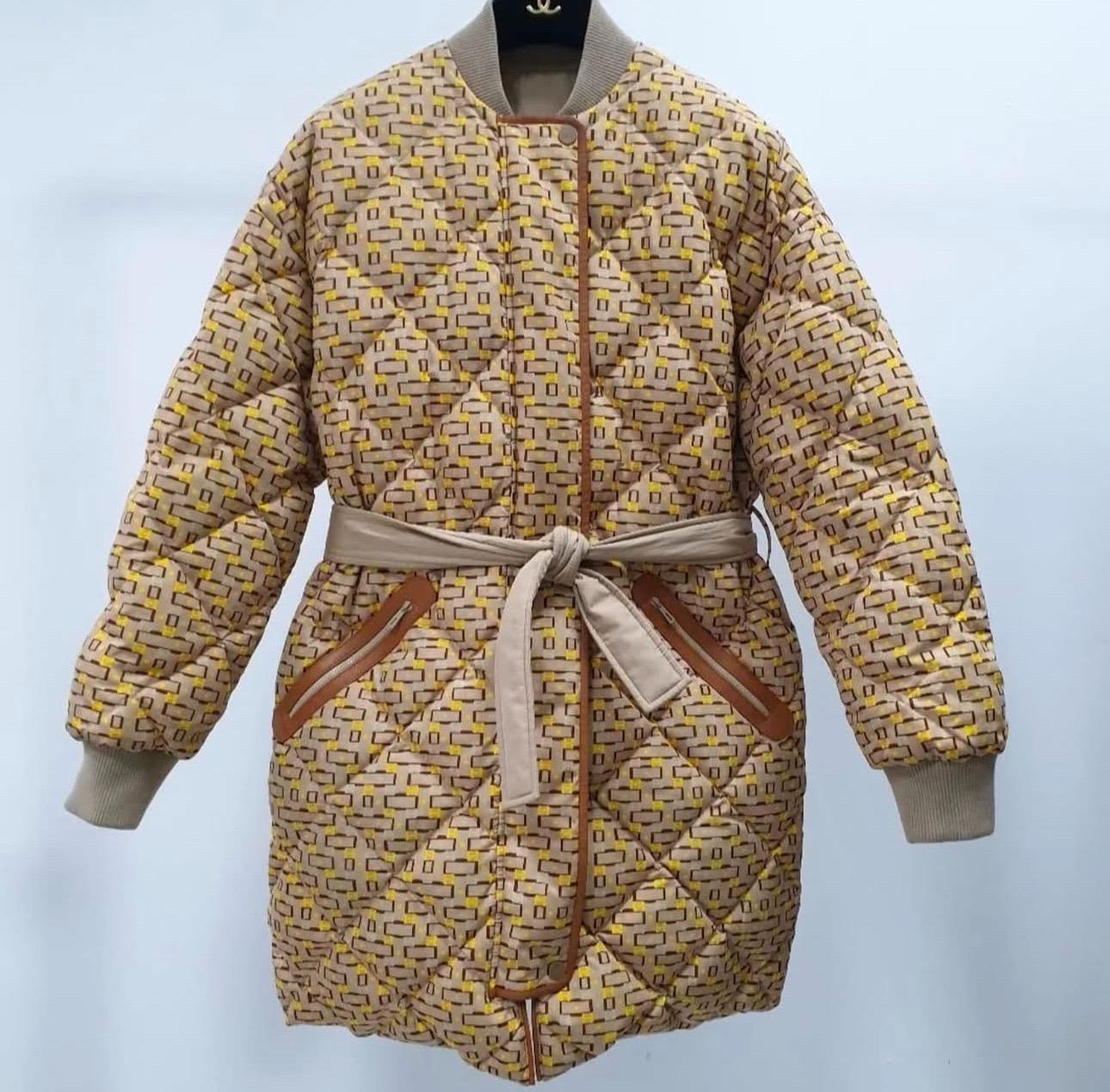 Hermes Two Way Down Jacket Coat Sz.36 For Sale 2