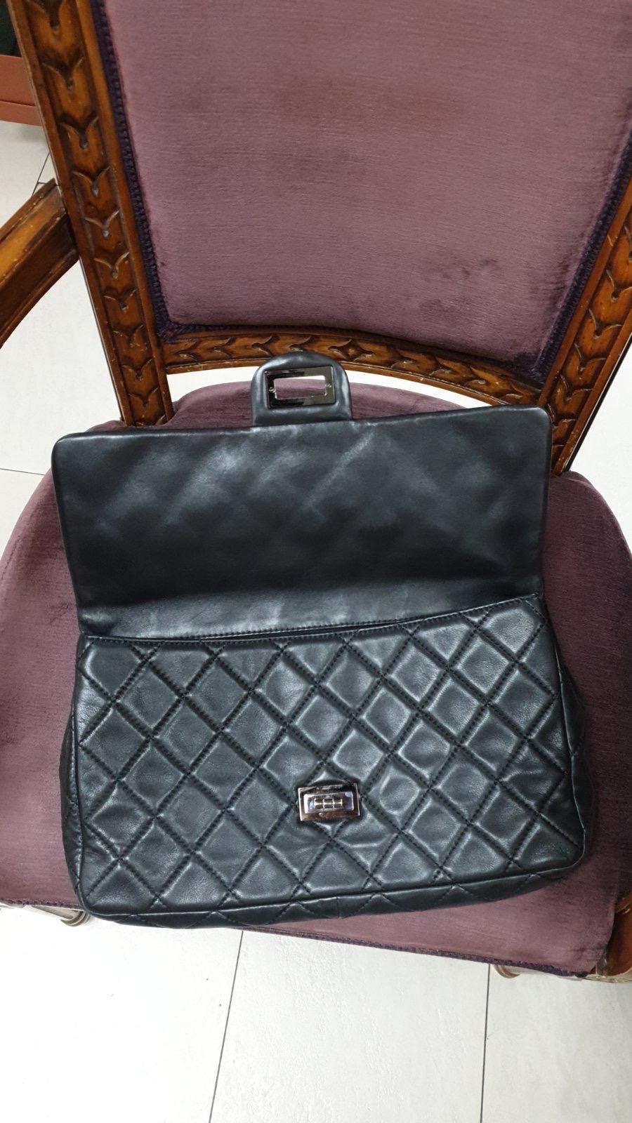 Chanel 2.55 Jumbo Roll Reissue Clutch in vendita 5