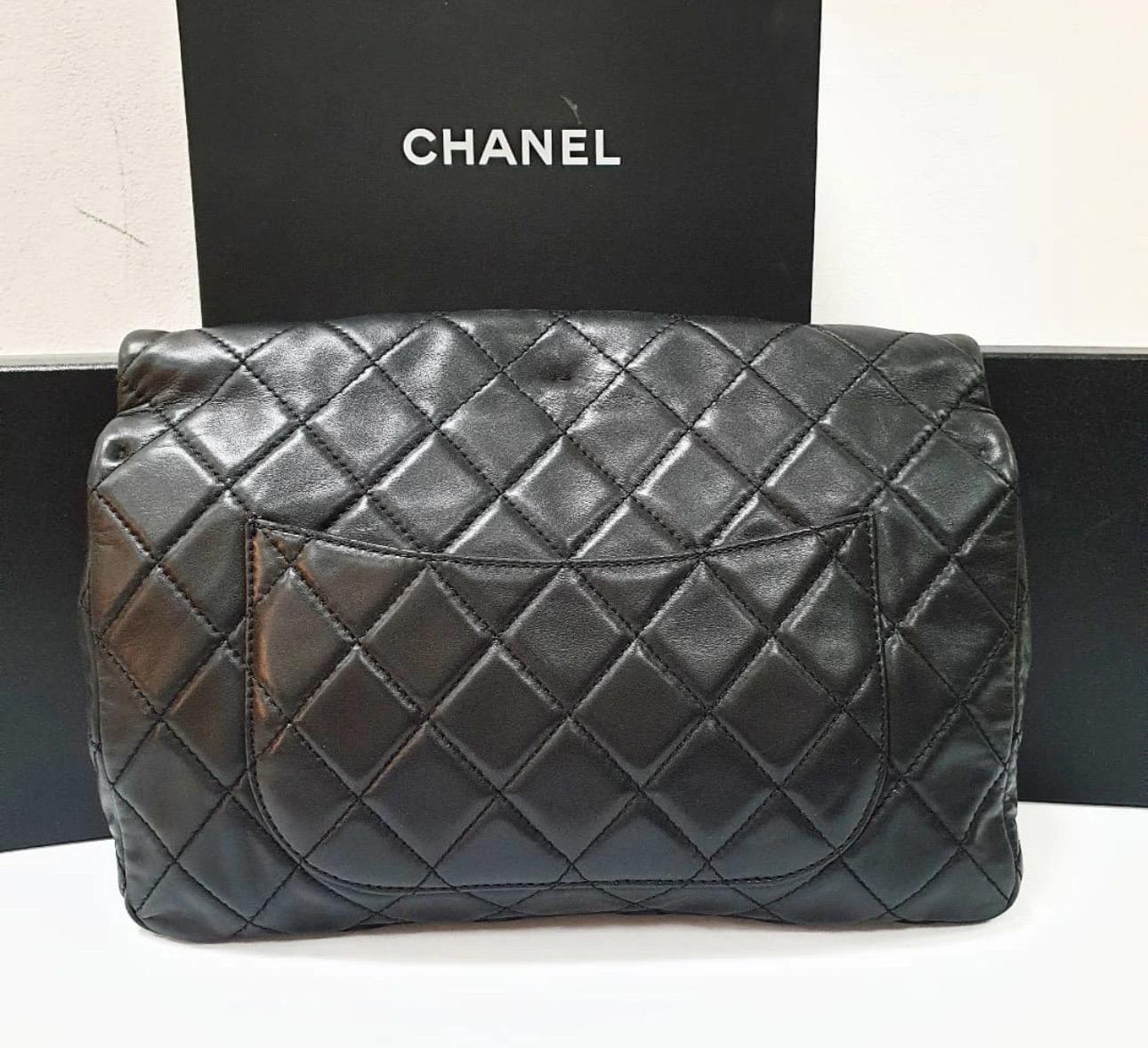 Chanel 2.55 Jumbo Roll Reissue Clutch in vendita 6