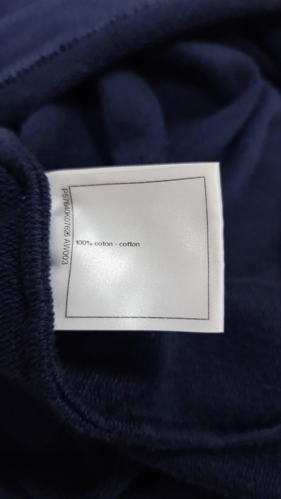 Chanel - Maglietta in cotone con stampa dea greca blu navy - T S in vendita 2