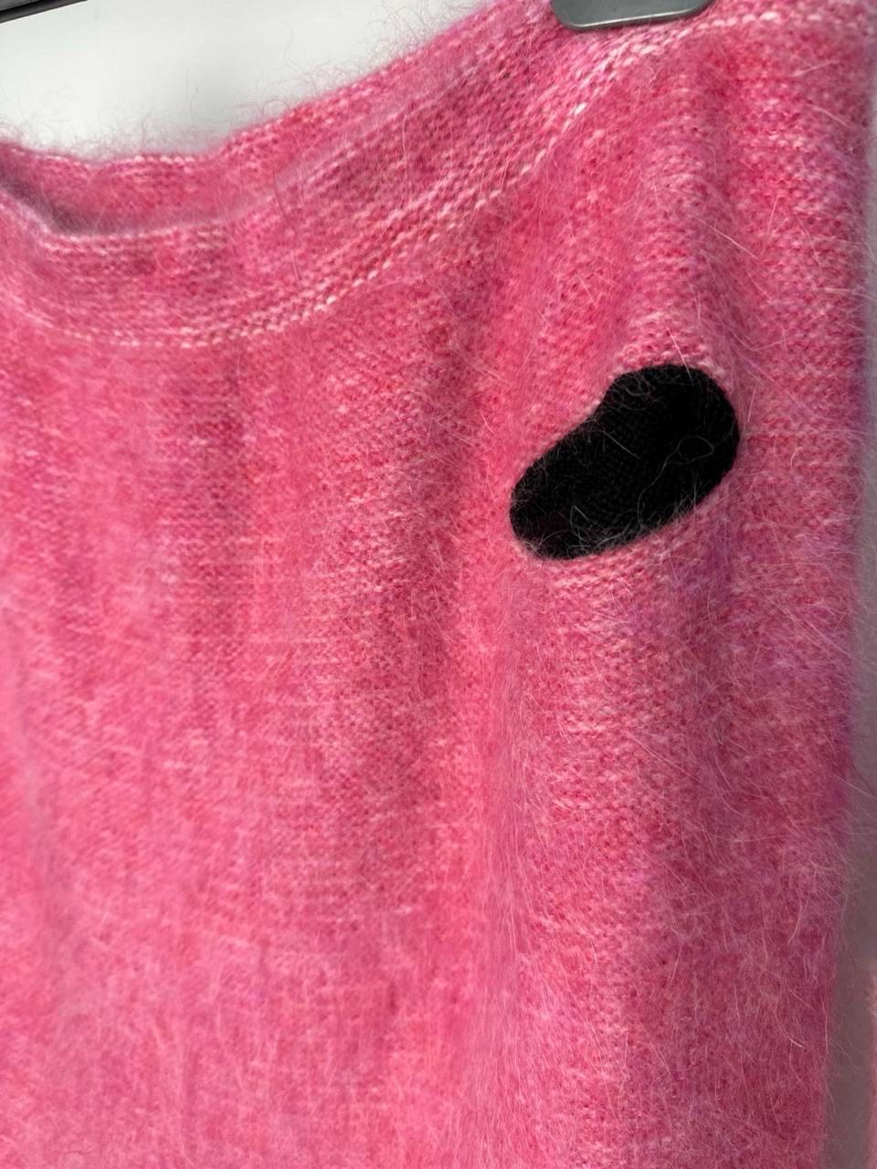 Sonia Ryckiel Pantalones de punto rosa Conjunto Top Sz.38 en venta 2