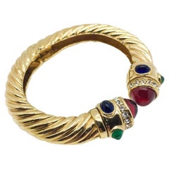 Ciner Bracciale vintage stile Mogul Clamper anni '80