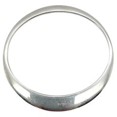 Semantica Asymmetric Steel Bangle 2010s