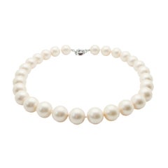 Collier vintage à grosses perles des années 1990