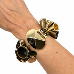 Christian Dior Diorchester Lily of the Valley Inspired Cuff Galliano Era 2010