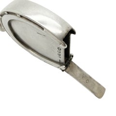 Estuche antiguo para cerillas «Vesta» de plata con sello de contraste, con forma de herradura, de 1882
