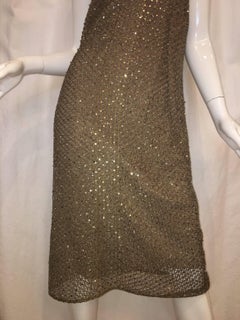 Ralph Lauren Gold Sequin Dress