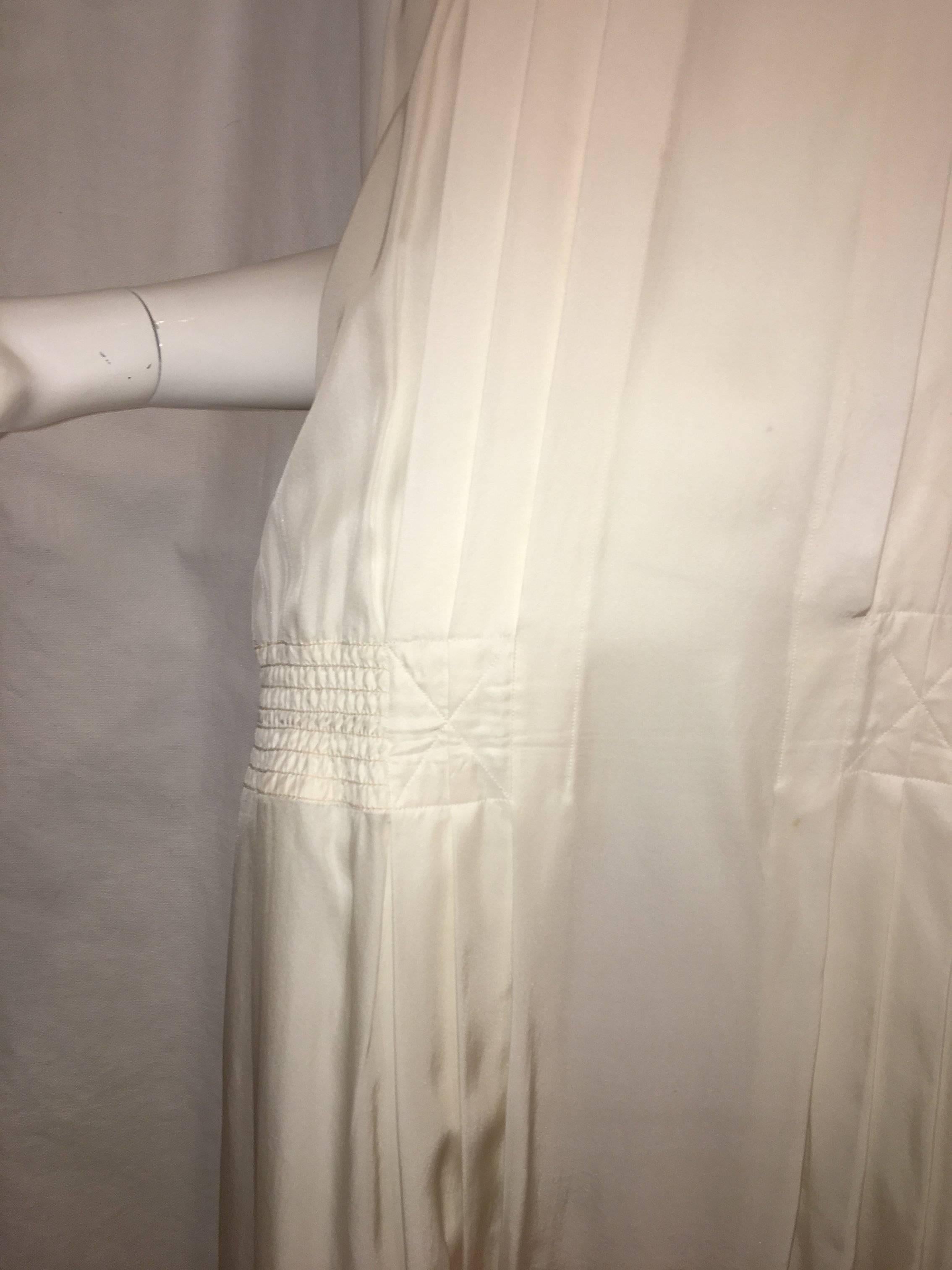 Beige Chanel 2-Piece Dress with Slip