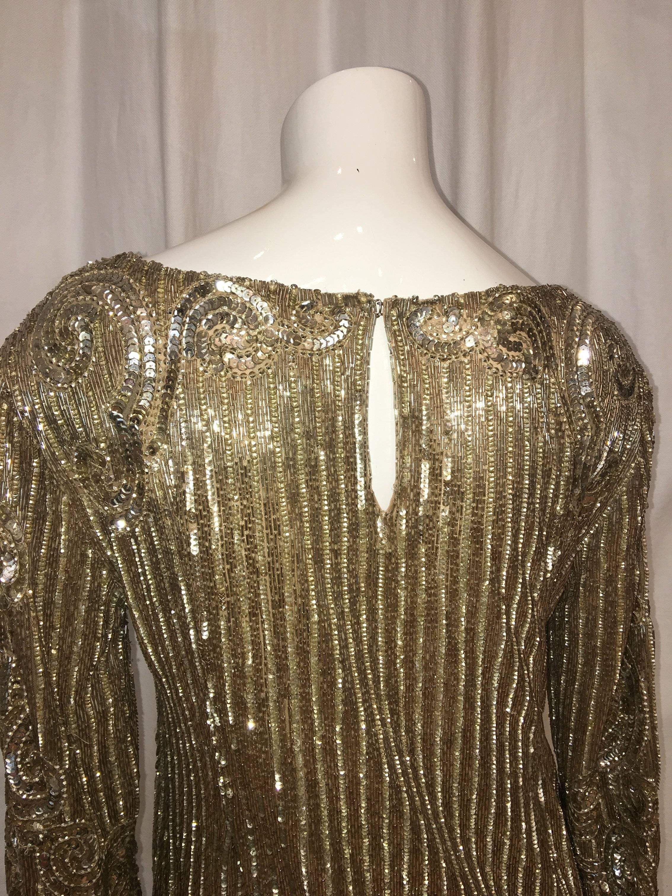 Reem Acra Sequin Dress 1