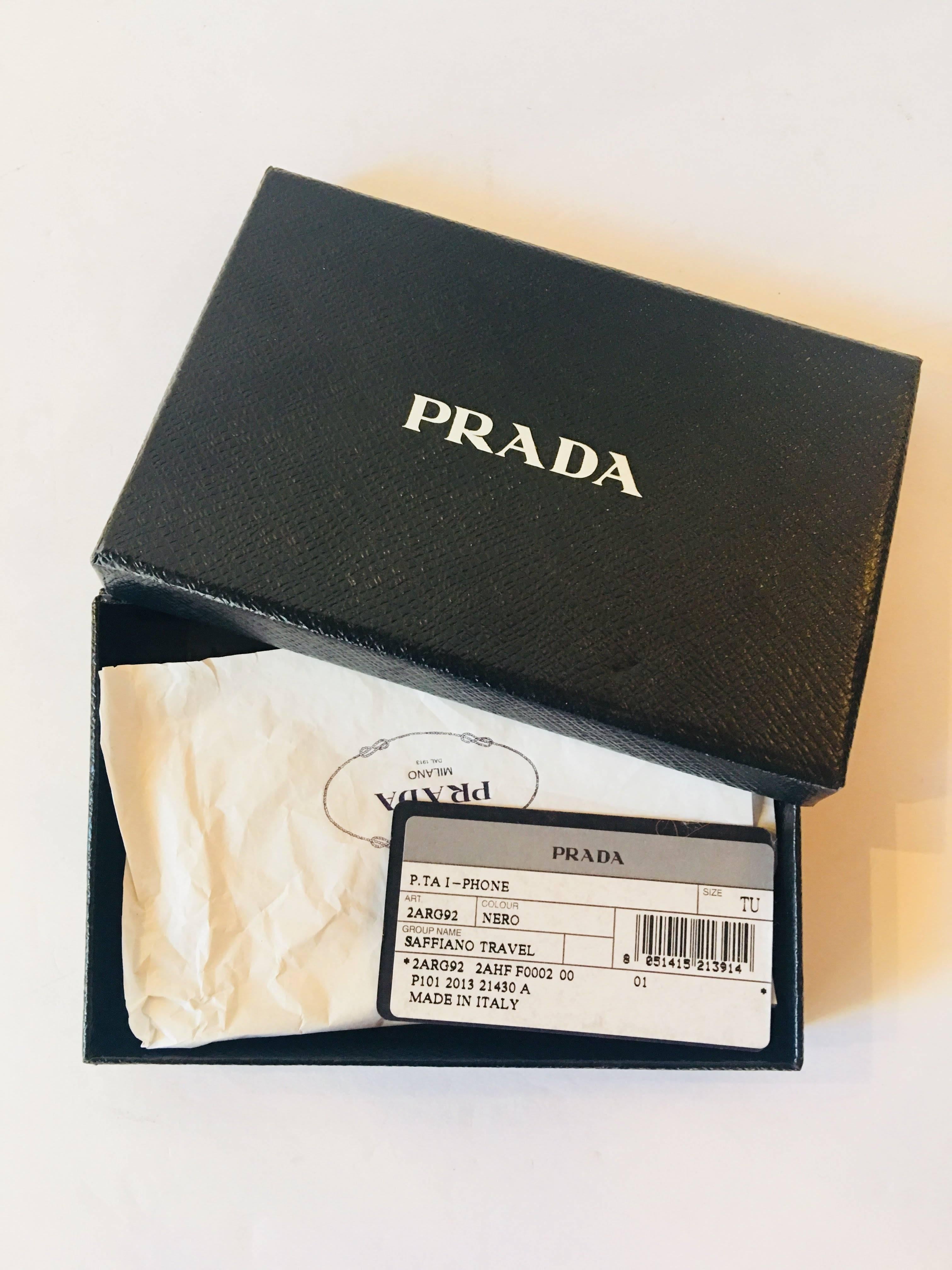 Prada 2 Piece Phone and Coin Wallet Set 1