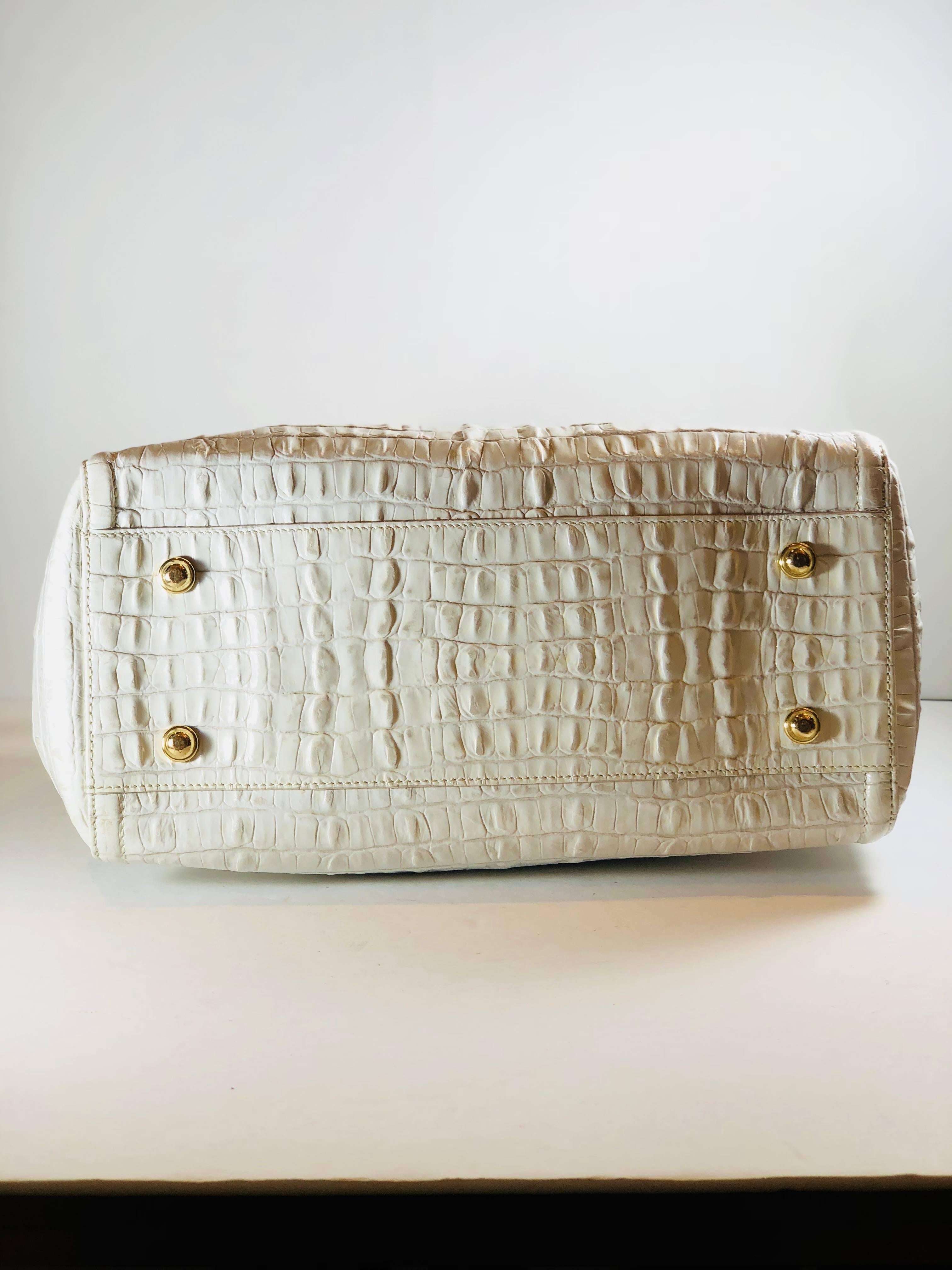 white brahmin purse