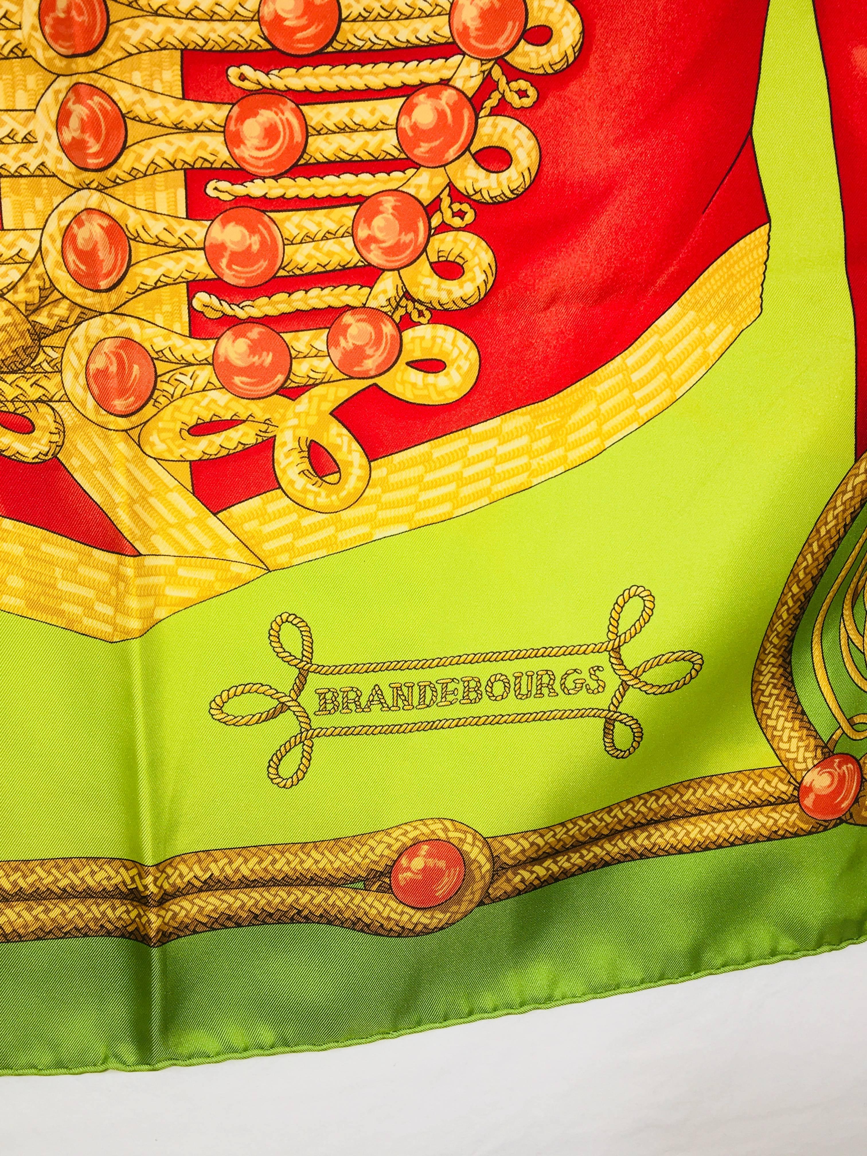 hermes brandebourg scarf