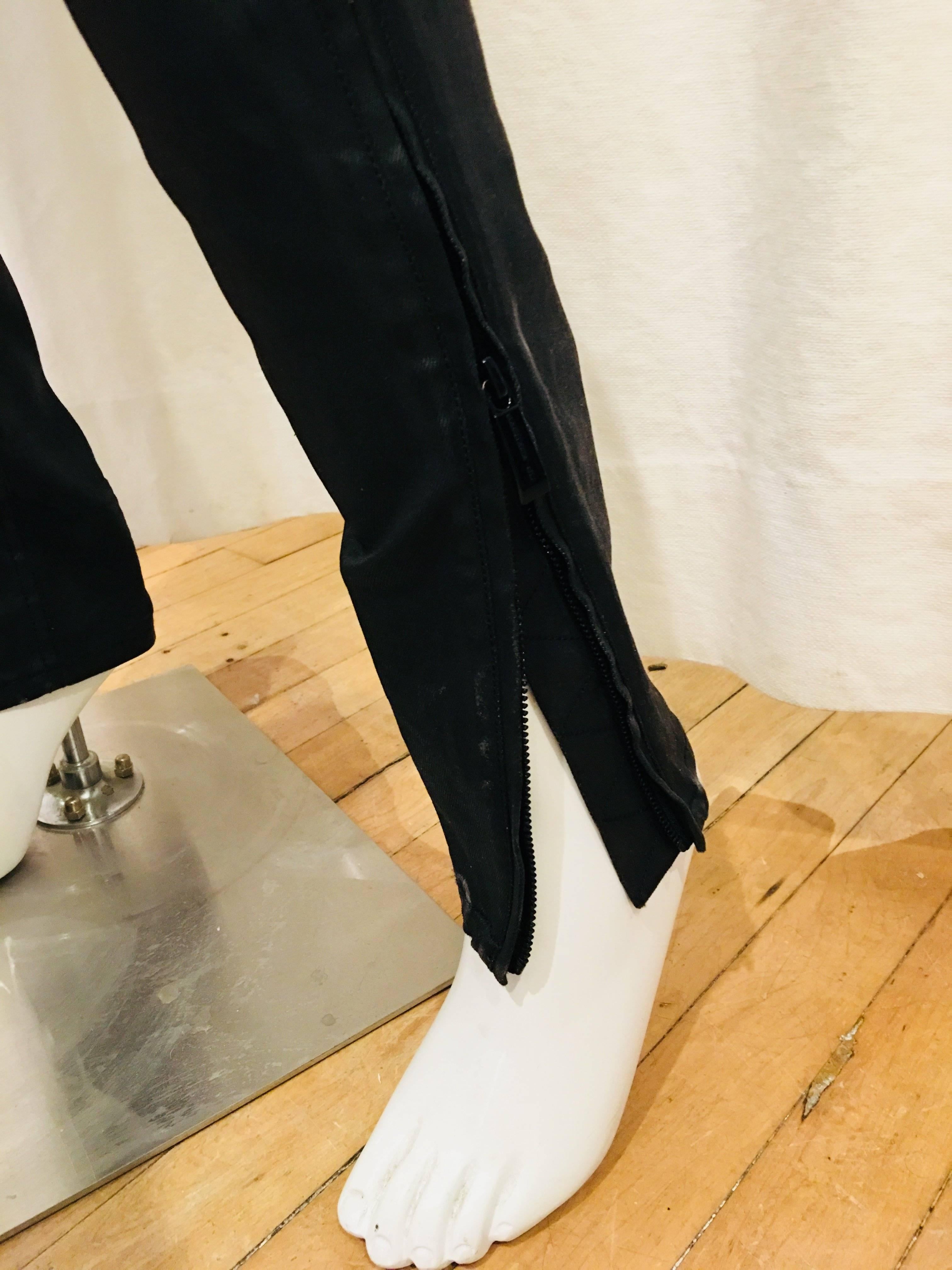 Barbara Bui Leather Pants In Excellent Condition In Bridgehampton, NY