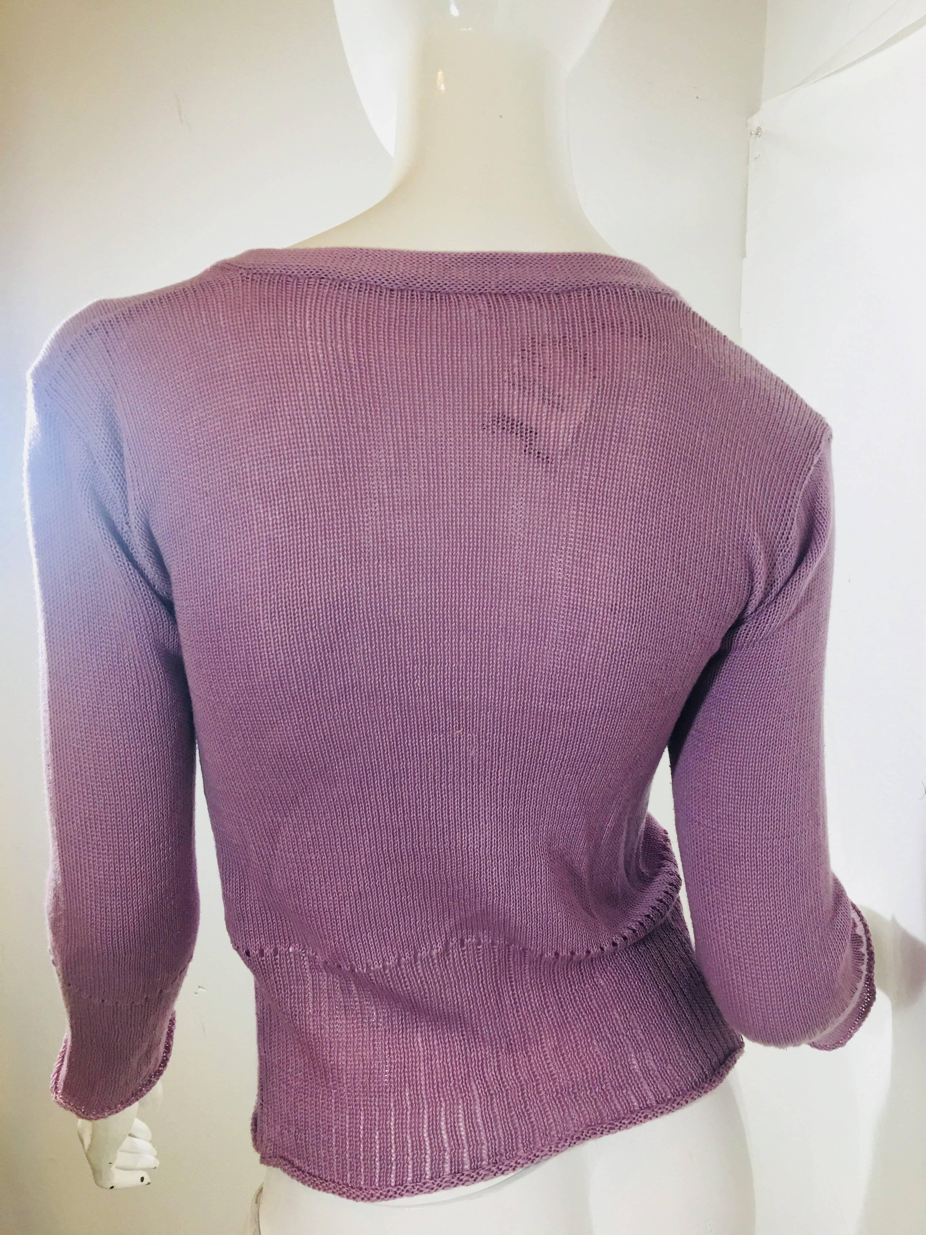 Souchi Snap Cropped Sweater 1