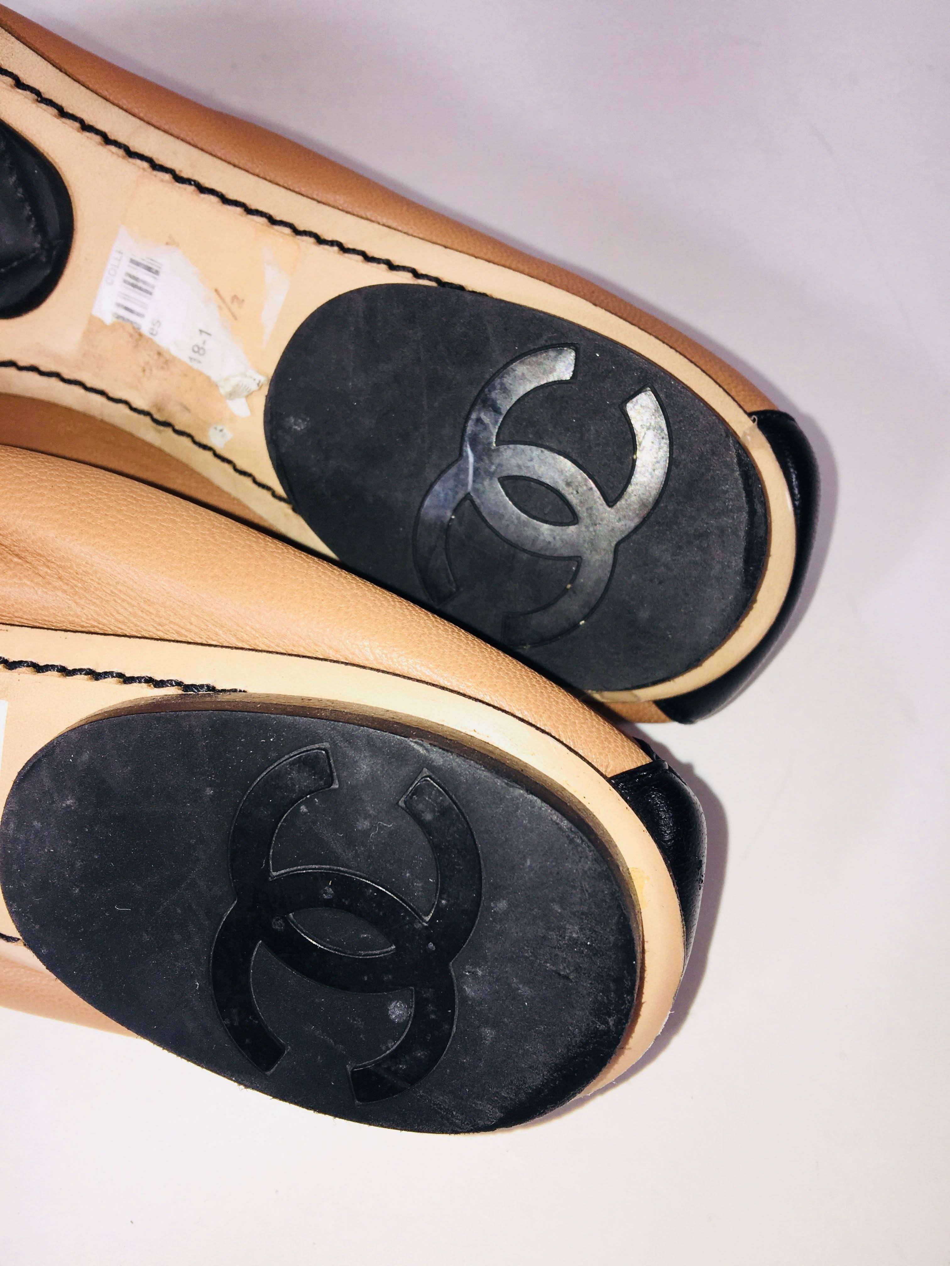 Chanel Flats with Rosette 3