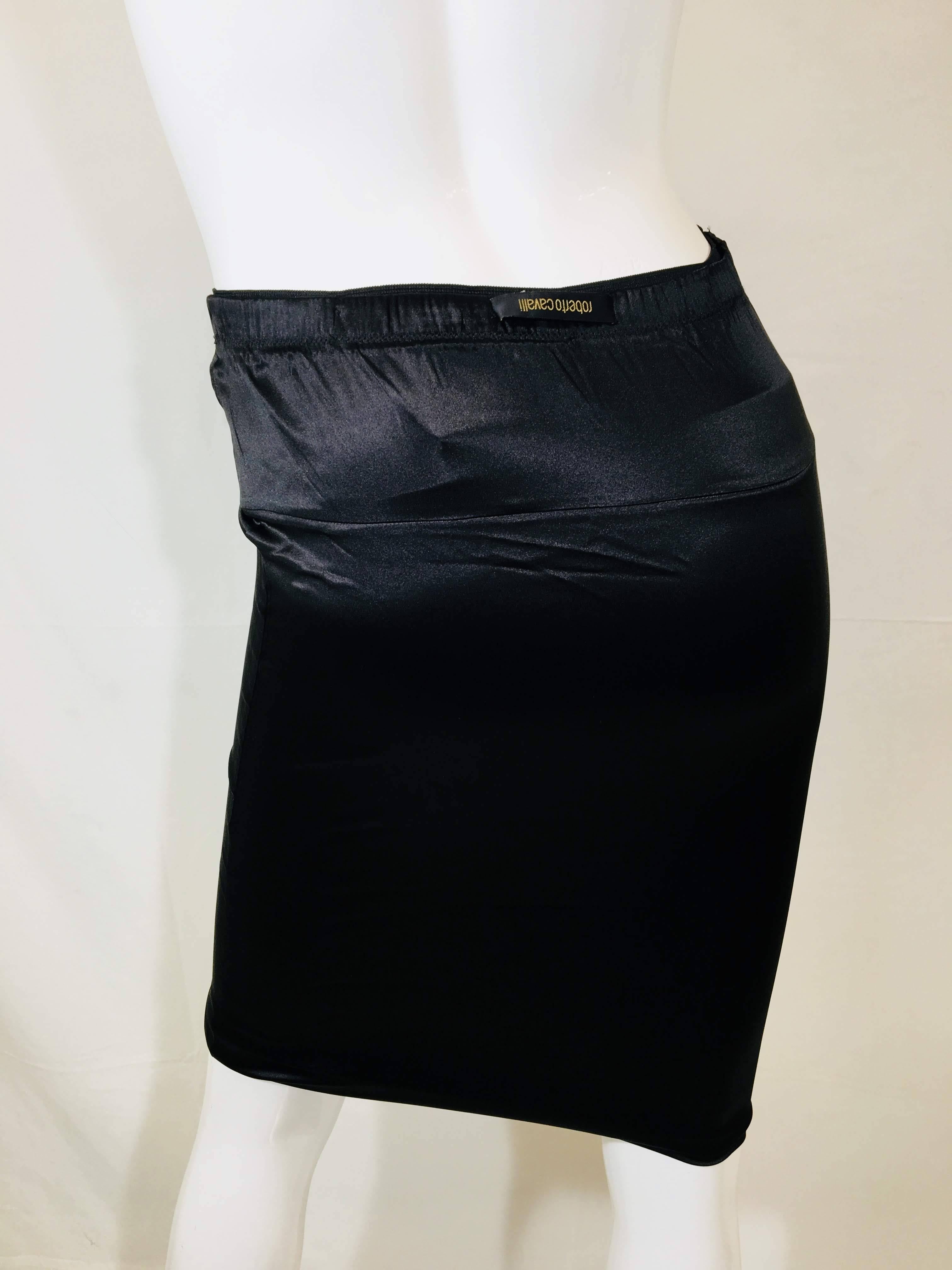 Roberto Cavalli 'Slip' Skirt In Excellent Condition In Bridgehampton, NY