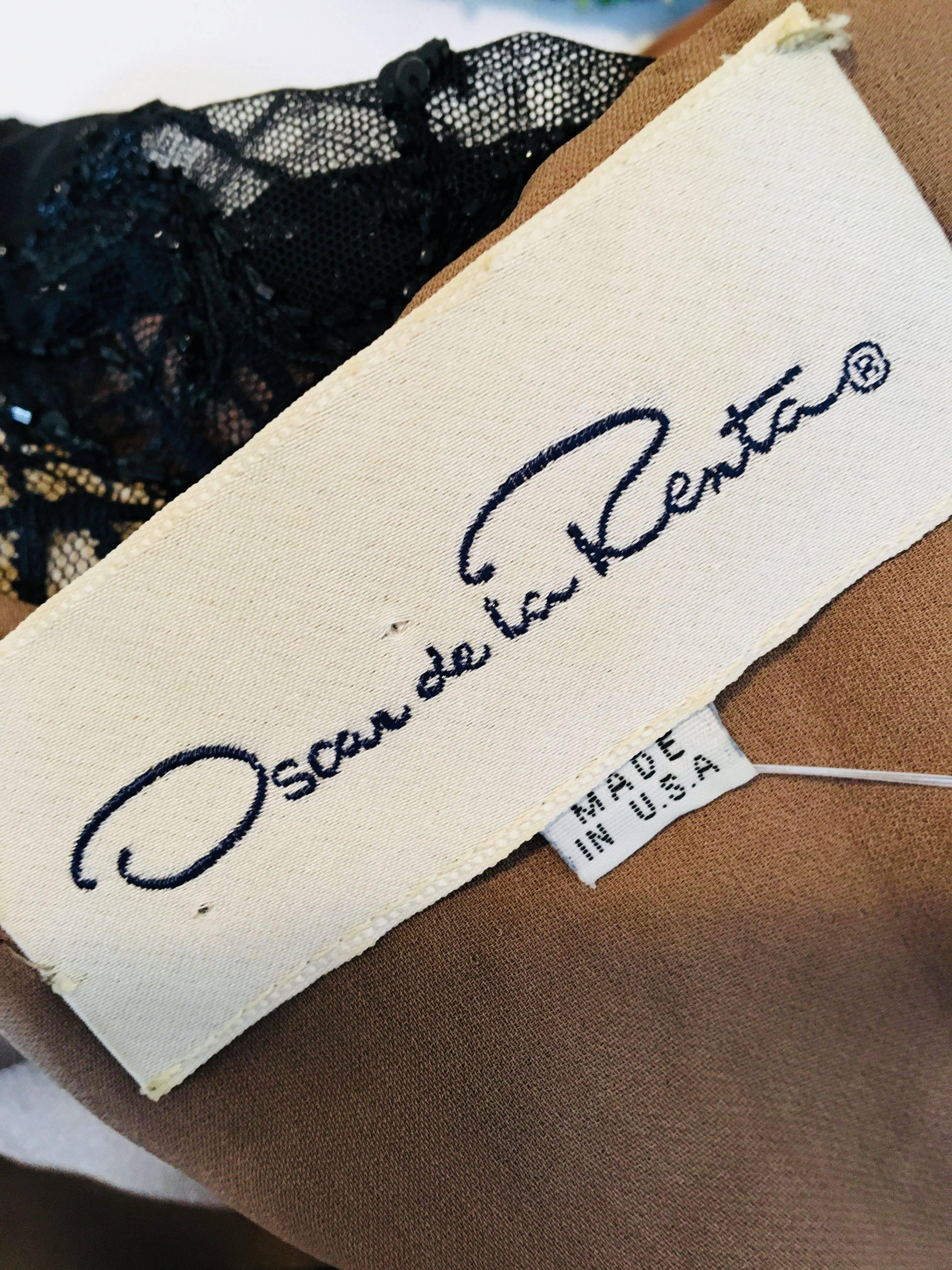 Oscar de la Renta Embellished Gown 3