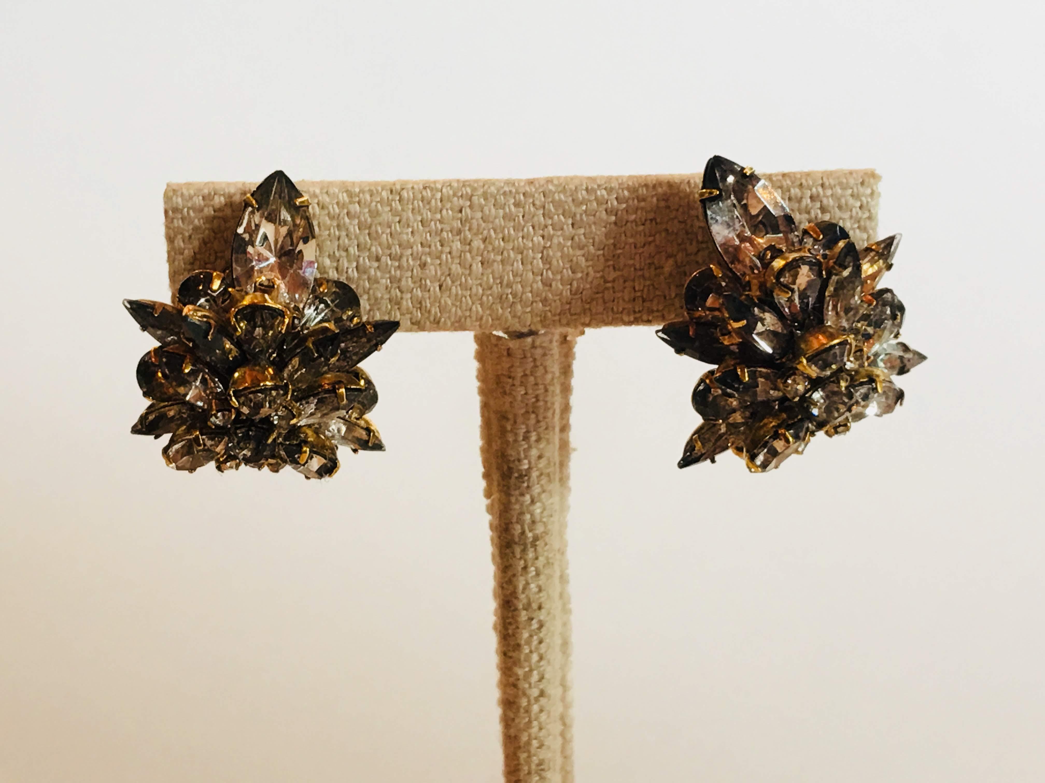 Erickson Beamon 'Temptress' Earrings
Gold Plated Post Earrings with Swarovski Crystals.